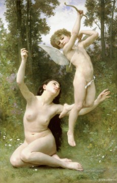  nude - Lamour senvole William Adolphe Bouguereau nude